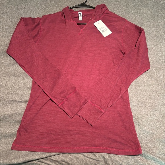 Women’s 2XL NWT Pennant Sportswear Hoodie / Hooded Pullover, Maroon, Lightweight - Picture 3 of 8